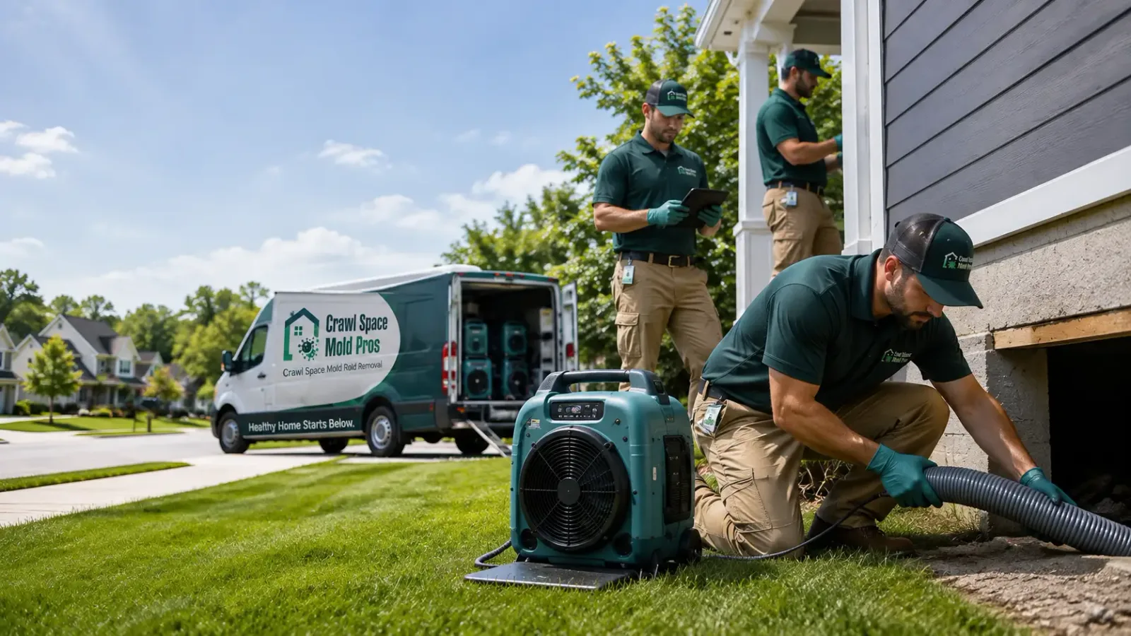 Crawl Space Mold Removal in Califon, NJ